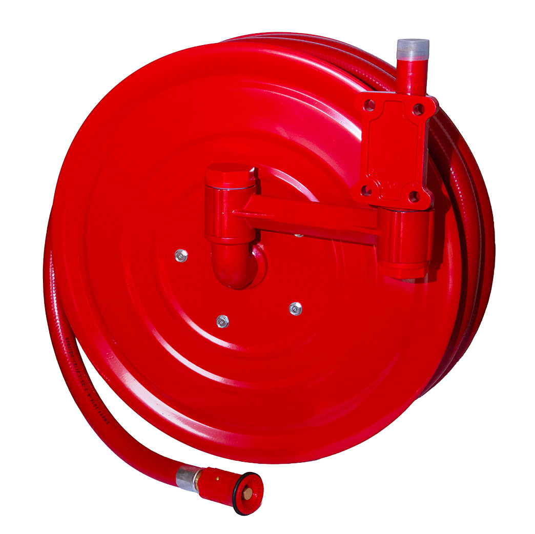 Carrete manguera red húmeda 25m – Matafuegos SpA