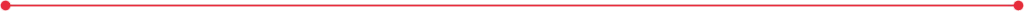 Lineal roja de diseño larga