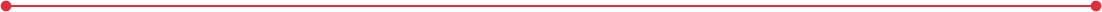 Lineal roja de diseño larga